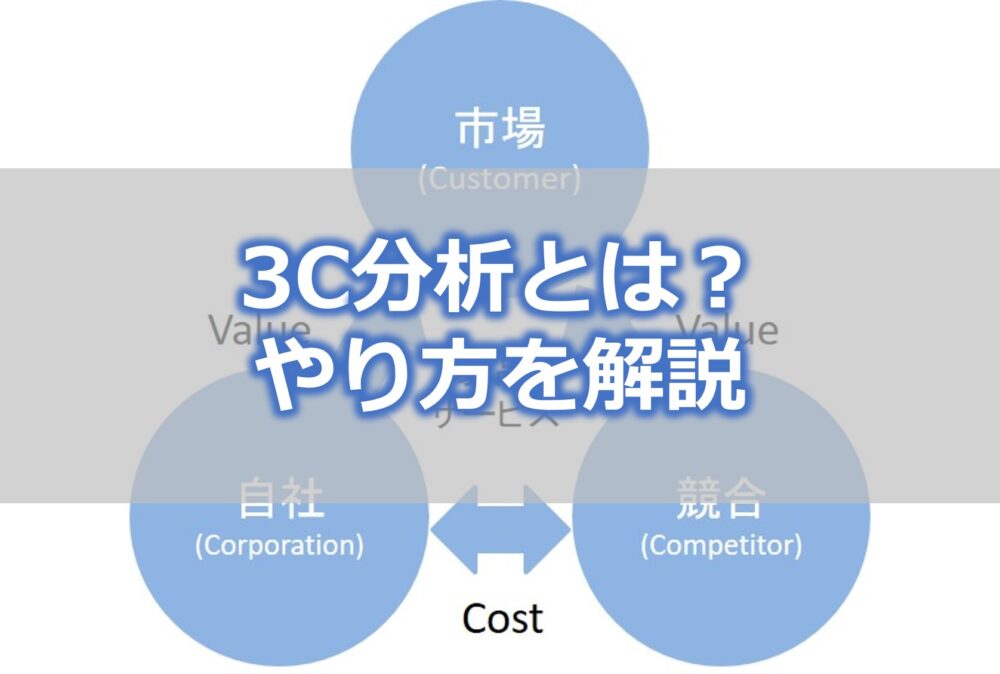 3C分析とは？やり方を解説