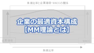 企業の最適資本構成【MM理論とは】