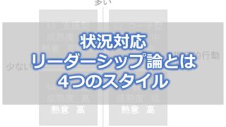 状況対応リーダーシップ論とは 4つのスタイル