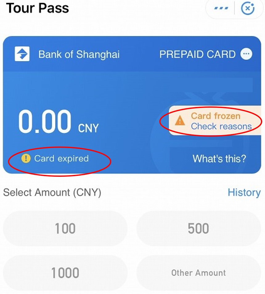 アリペイ・ツアーパス　有効期限が切れた後の対処