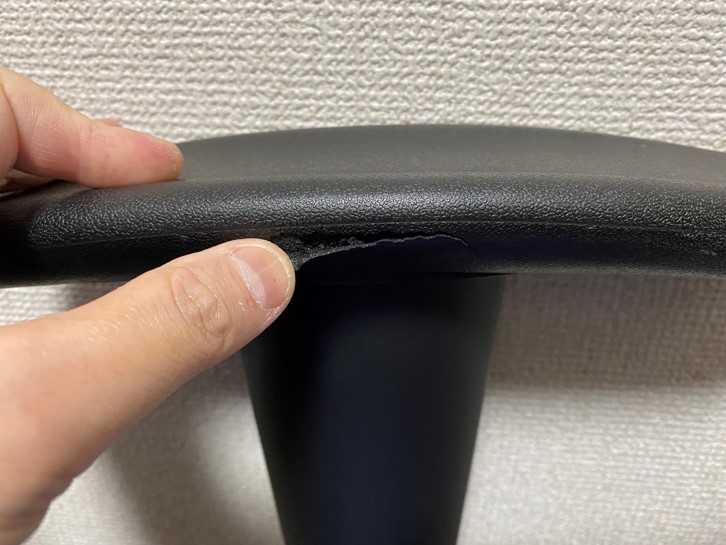 GT002を2年使った後の状態